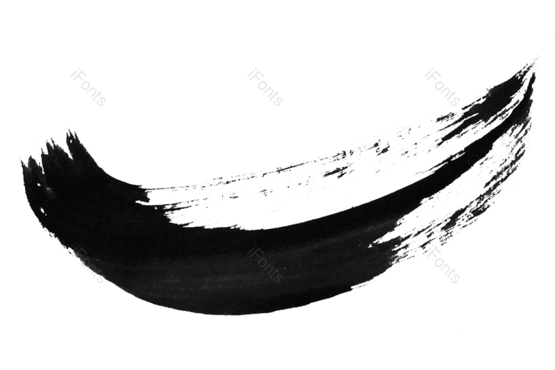 水墨图片,油画笔触元素,墨迹PNG,笔触免抠素材